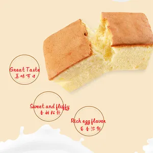 Buffalo Milk Honey Flavor Fresh Cut Cake Nutritious Breakfast Office Casual Snack Bread Pastry Core Food