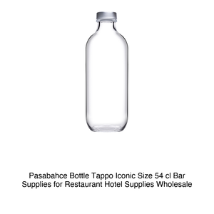 Bouteille Pasabahce Tappo Iconic 54 cl – Fournitures de bar pour restaurants et hôtels – Vente en gros - Product Image 2