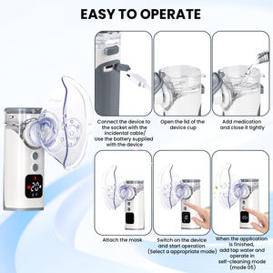 <span class=keywords><strong>Nebulizer</strong></span> jaring genggam <span class=keywords><strong>Mini</strong></span> asma kesehatan dengan semprotan portabel sunyi baterai - Product Image 6