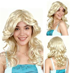Pelucas largas rubias y marrones de 26 '' para el uso diario de una mujer encantadora - Product Image 1