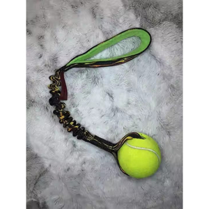 Giocattolo personalizzato per <span class=keywords><strong>cani</strong></span> rimorchiatore palla tiro da guerra giocare a palla per <span class=keywords><strong>cani</strong></span> giocattoli interattivi da addestramento fatti a mano - Product Image 2