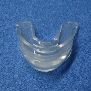 Silikon gel Hygiene Dental Mundzahn aufhellung schalen Anti-Schleif zahn aufheller Mund Nachts chutz Bruxismus Zahnspangen Kunststoff - Product Image 3