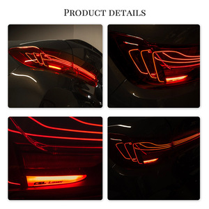 Luces Traseras LED con Lente Roja, Lámpara de Freno, Nueva Actualización LED, Luces Traseras 2019-2021 para <span class=keywords><strong>BMW</strong></span> Serie 3 G20 G28 G80 M3 - Product Image 5