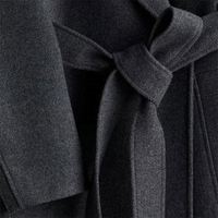 Trench d'hiver de haute qualité, chaud et coupe-vent personnalisé, veste slim avec poche, manteaux pour femmes