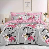 Ensemble de housse de couette 4-en-1 personnalisé OEM/ODM, tissé et imprimé, écologique, 130 GSM, doux, pour le marché africain