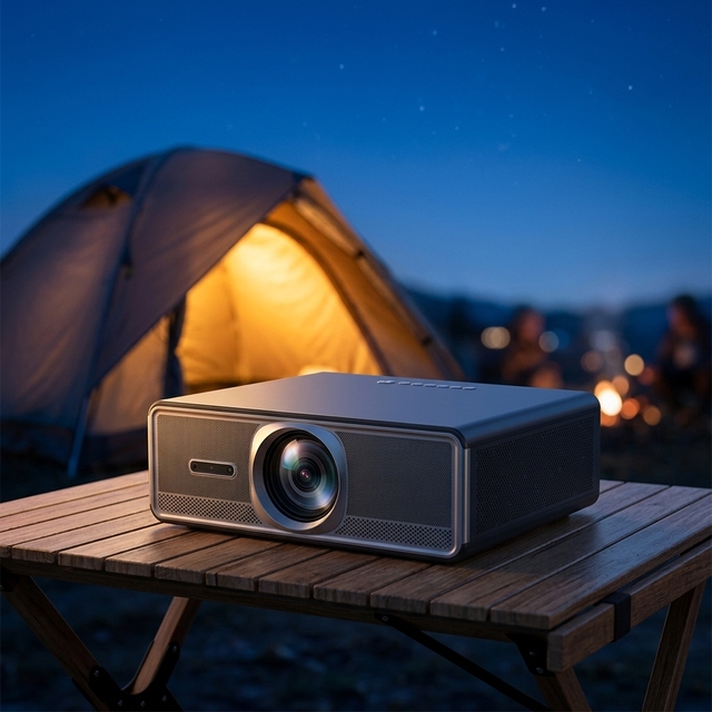 B28 Smart Projector 1500 Lumens Auto Focus and Keystone Correction LCD Projector Compatible with Netflix YouTube Primevideo