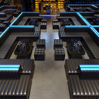 Mobilier Commercial Restaurant Café Discothèque Siège Banquette Chaise Moderne Meuble Style Classique Canapé Banquette pour Café