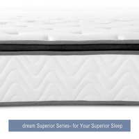 Matelas à ressorts ensachés Colchon Vacuum Roll up pour la maison