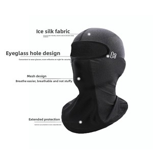 Couvre-visage de <span class=keywords><strong>cyclisme</strong></span> en soie glacée UPF50+, cache-cou respirant anti-UV pour moto, anti-transpiration et rafraîchissant - Product Image 3