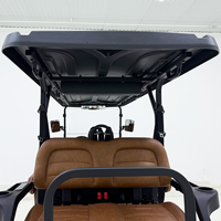Meilleures ventes : Voiturette de golf 6 places, buggy de golf, chariot de golf électrique à toit solaire, vente en gros avec stock suffisant