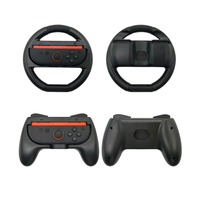 Volant de course et poignée 4-en-1 en ABS durable, installation facile pour accessoires de jeu Nintendo Switch 2