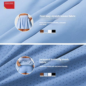 Damen Tennis rock für Pickle ball Padel Golf Wear Workout Sport rock für Golf bekleidung Damen 2-in-1 Pickle ball Puff Rock - Product Image 6