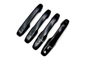 อุปกรณ์ตกแต่งรถยนต์คุณภาพสูง WZXD ฝาครอบมือจับประตูสีดำด้านสำหรับ Yaris Ativ 2023 - Product Image 2