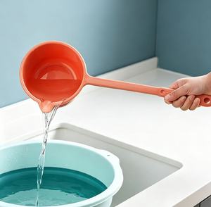 Cuchara de agua de plástico duradero de grado alimenticio con mango largo, cuchara multiusos <span class=keywords><strong>para</strong></span> champú de bebé, cuchara gruesa <span class=keywords><strong>para</strong></span> agua de cocina - Product Image 6