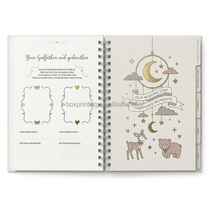 Diario de Recuerdos para Bebés, Libro de Recuerdos para Guardar los Sentimientos de los Padres, con Páginas para Registrar los Recuerdos para los Padres Primerizos, Ideal para Tiendas de Regalos y Marcas de Parenting - Product Image 3