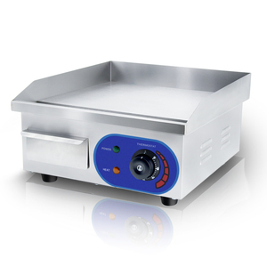 Placa eléctrica japonesa de acero inoxidable de 1700W, parrilla <span class=keywords><strong>teppanyaki</strong></span> comercial usada a la venta - Product Image 1