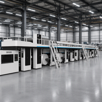 Linea di Produzione di Cartone Ondulato a 3-5-7 Strati, Macchina per Imballaggio Scatole di Cartone