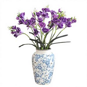 Fleurs d'<span class=keywords><strong>Hosta</strong></span> Artificielles en PU – Verdure Artificielle Haut de Gamme pour Décoration Intérieure et Arrangements de Mariage - Product Image 2