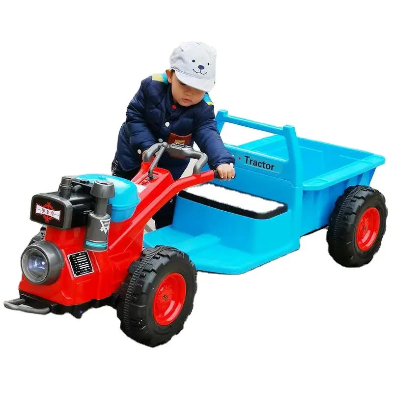 Kids electric car Ride on Toy Car battery power 2 seats big car baby tractors for Kids