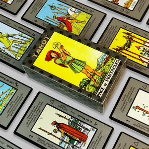 Cartas de <span class=keywords><strong>Tarot</strong></span> con Impresión Personalizada en Color Puro en Caja Premium para un Juego Completo de Cartas de <span class=keywords><strong>Tarot</strong></span> y Guía - Product Image 4