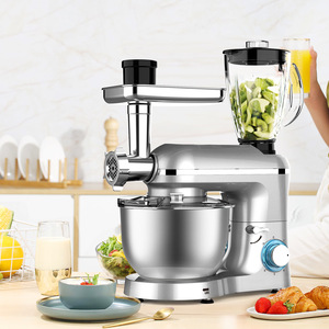 Appareils de cuisine Robot culinaire multifonction Bol 4,5L 5,5L Mixeur Hachoir à viande Batteur sur socle - Product Image 2