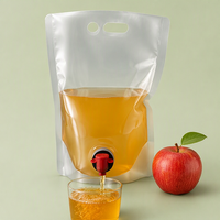 Bolsa con Boquilla para Jugos, Bolsa Vertical para Envasado de Bebidas, Bolsas con Boquilla para Jugo de Frutas, Leche, Té, Sirope