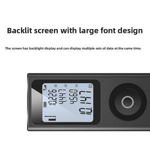 Télémètre <span class=keywords><strong>laser</strong></span> miniature portatif 30m, dispositif <span class=keywords><strong>de</strong></span> <span class=keywords><strong>mesure</strong></span> infrarouge, instrument <span class=keywords><strong>de</strong></span> <span class=keywords><strong>mesure</strong></span> <span class=keywords><strong>de</strong></span> pièce, règle <span class=keywords><strong>laser</strong></span> en alliage d'aluminium noir - Product Image 3