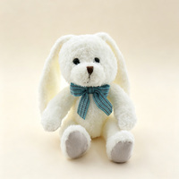 Collection d'animaux en peluche Kawaii, fourrure bouclée ultra douce, panda, lapin, singe, logo personnalisé, jouet en peluche promotionnel pour boutique