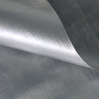 Bâche industrielle robuste en toile émaillée pour la protection des toits et des équipements d'usine