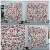Panneau mural moderne fait main, léger et durable, toile de fond murale florale, rouleau de roses en soie filée, fleurs 3D pour mur