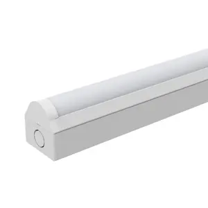 Kolay kurulum LED ince çıta ışığı armatürleri 4FT LED Batten PIR sensörü ile