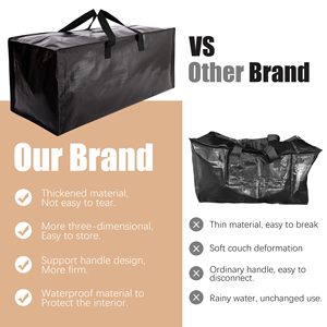Échantillon gratuit : Sac de transport pour équipement d'équitation en tissu Oxford, sac de rangement pour foin imperméable, sac de rangement pour balles de foin - Product Image 2