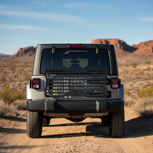 Panel táctico para puerta trasera, organizador de herramientas de aluminio para Jeep Wrangler JK JL JLU 2007-2022 - Product Image 2