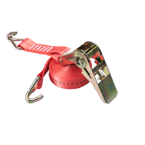 Cường độ cao Tie xuống dây đeo kim loại móc khóa đôi J móc Webbing Ratchet dây đeo - Product Image 2