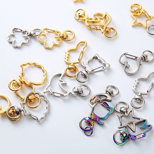 Miễn phí mẫu mùa Xuân Keychain tùy chỉnh tôm hùm Clasp Keychain kim loại Snap móc Clip Xoay Móc chìa Khóa Phụ Kiện Keyring - Product Image 3