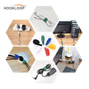 Nuevas Correas de Cable Reutilizables Ecológicas con Cierre de Gancho y Bucle, Ajustables, Sin Rayones, Cinta de Sujeción - Product Image 3