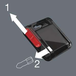 WERA - 05057760001 Jeu d'embouts Pozidriv (20 pièces) -EAN 4013288188052 INSERTS POUR VISSER LES EMBOUTS DE VISSAGE - Product Image 2