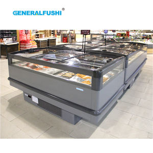 Refrigerador <span class=keywords><strong>de</strong></span> pantalla <span class=keywords><strong>de</strong></span> supermercado enchufable con sistema <span class=keywords><strong>de</strong></span> refrigeración por aire Congelador <span class=keywords><strong>de</strong></span> Isla <span class=keywords><strong>de</strong></span> doble Temperatura <span class=keywords><strong>de</strong></span> vidrio <span class=keywords><strong>de</strong></span> refrigeración directa/ventilador - Product Image 4