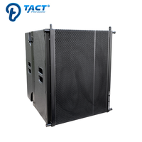 Système de sonorisation professionnel avec subwoofer de 18 pouces et enceintes Line Array pour événements extérieurs et églises