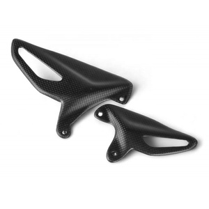 V4 Motorcycle Foot Pedal Heel Guard Carbon Fiber Pedals Accessories for Ducati Panigale V4/<strong>S</strong>/<strong>R</strong> 2018-2024 - Product Image 1