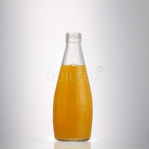 Botella de vidrio transparente de 290 ml al por mayor para <span class=keywords><strong>agua</strong></span> <span class=keywords><strong>mineral</strong></span>, zumo, leche, bebidas y refrescos con tapa de rosca - Product Image 2