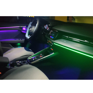 Upgrade RGB Led Car Interior Ambient <b>Light</b> Decoration for Audi A3 2021-2026 Laser Carving Pattern Trim <b>Accessories</b> - Product Image 3