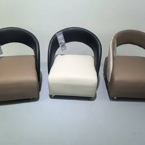 Taburete Pequeño de Diseño Moderno, Silla Móvil de Respaldo Bajo de Lujo Ligero, con Ruedas Universales, Otomana, Sofá Pequeño - Product Image 6