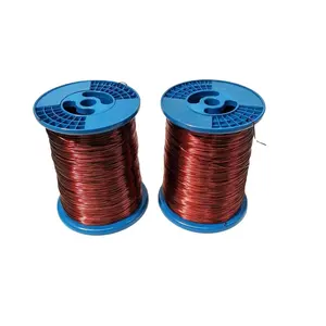 Copper Wire manufacturer 29 Swg Cca Enamelled Copper Wire Winding Pure Super Copper Alloy Rectangular Wire
