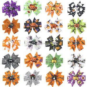 De acuerdo, venta al por mayor, 3,15 pulgadas, lazos para el <span class=keywords><strong>cabello</strong></span> de Halloween, pinzas para el <span class=keywords><strong>cabello</strong></span>, Calavera fantasma, lazo de cocodrilo, accesorios para el <span class=keywords><strong>cabello</strong></span>, Araña, <span class=keywords><strong>calabaza</strong></span>, bruja, pinzas para el <span class=keywords><strong>cabello</strong></span> - Product Image 1