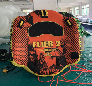 Tubo Inflable para Esquí Acuático NOVA FLIER 3P de PVC, Remolcable para 3 Personas, hasta 150 kg, 190 cm de Longitud, Unisex, para Alquiler Deportivo, Material de PVC - Product Image 3