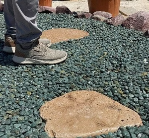 Resina Transparente a Base de Poliuretano <span class=keywords><strong>para</strong></span> Adhesión de Piedras en Paisajismo, Adhesivo de Alta Resistencia <span class=keywords><strong>para</strong></span> Grava y Virutas de Mármol - Product Image 1