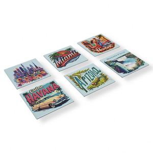 Aimants de réfrigérateur en étain personnalisés, design rétro magnétique puissant pour promotions publicitaires - Product Image 6