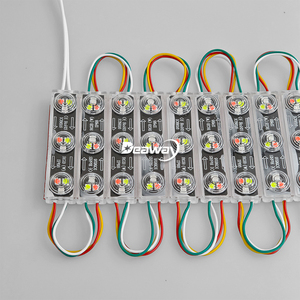 Cao BRIGHT 110V 220V RGB đuổi theo hiệu ứng dẫn mô-đun 2 Wát SMD 3030 9 <span class=keywords><strong>LED</strong></span> với ống kính IP68 mô-đun không thấm nước cho cửa hàng dấu hiệu trang trí - Product Image 3