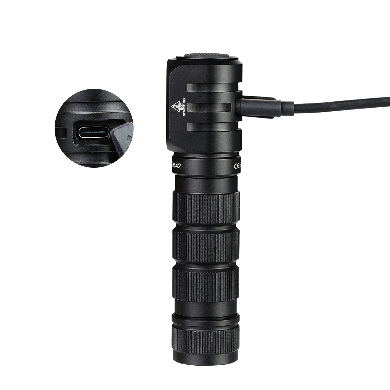 Sofirn HS10 Mini Hoofdlampe 1100 Lumen, EDC Zaklamp, Led rechargeable headlamp range with 129m Kleine krachtige hoofdlamp met Type C poort voor wandelen Hikigng Vissen